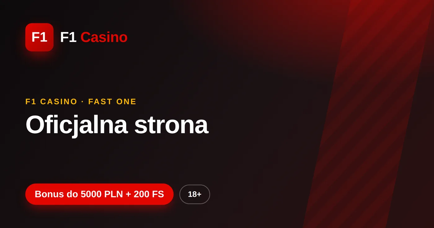F1 Casino logowanie oficjalna strona